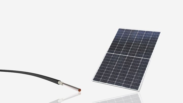 Photovoltaik-Leitung